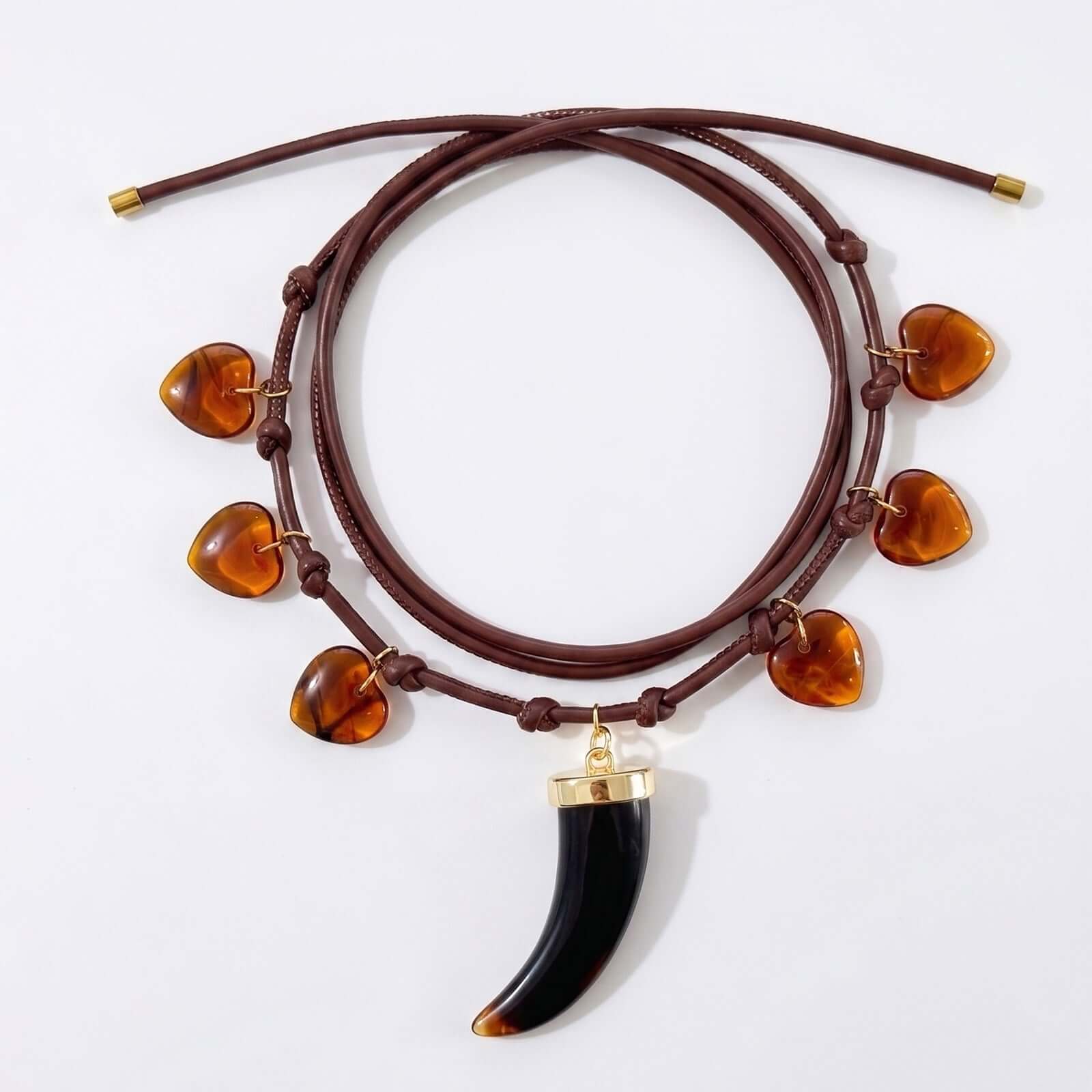 Bohemian Leather Cord Necklace | Tribal Layered Choker
Vintage Wolf Pendant Necklace | Boho Layered Jewelry
Tribal Leather Necklace | Rustic Bohemian Style
Boho Charm Necklace | Vintage Statement Jewelry
Layered Cord Choker | Ethnic Pendant Necklace