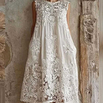 Sleeveless Loose Maxi Dress | Flowy Embroidery Dress
Boho Embroidered Maxi | Women's Long Dress
Vintage Embroidery Dress | Relaxed Maxi Style
Flowy Boho Dress | Sleeveless Summer Look
Elegant Long Dress | Embroidered Casual Wear